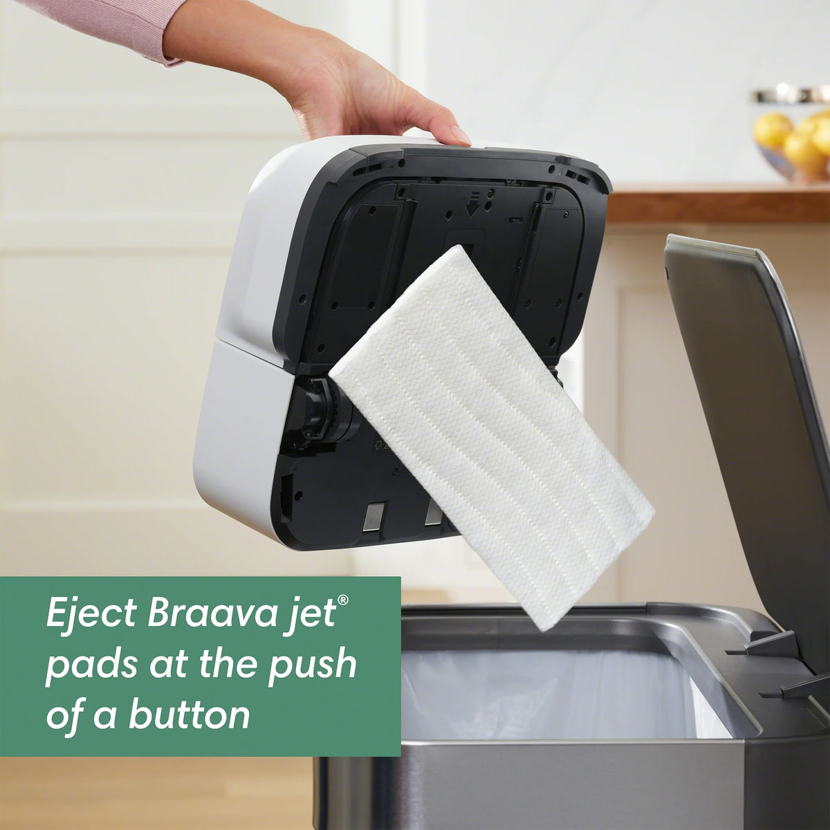 iRobot Braava Jet M6 (6110) Ultimate Robot Mop- Wi-Fi Connected, Precision Jet Spray, Smart Mapping, Works with Google Home, Ideal for Multiple Rooms, Recharges and Resumes