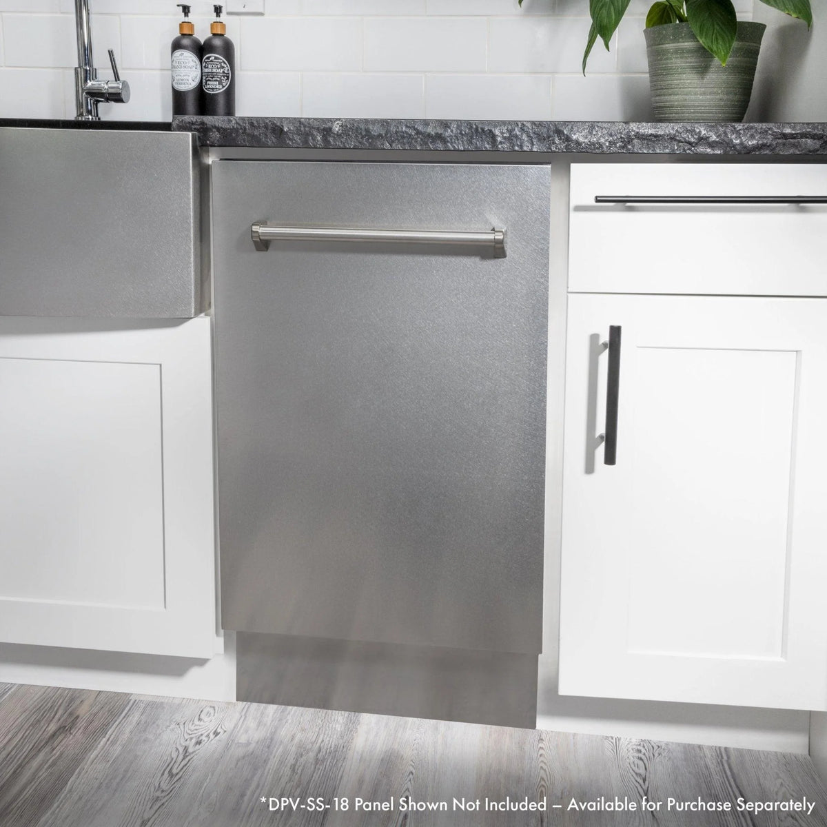 ZLINE KITCHEN AND BATH DWVWM18 built in dishwasher