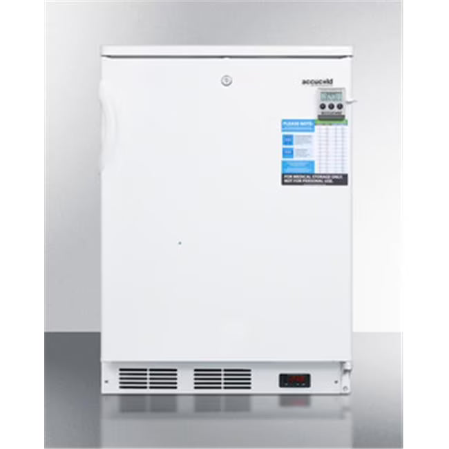 Counter Height Laboratory Freezer - Capable of -35 deg C Operation - White
