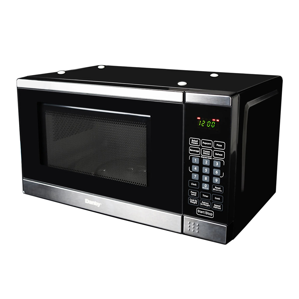 Danby Designer 0.7 cu. ft. Space Saving Under the Cupboard Microwave in Stainless Steel (DDMW007501G1)