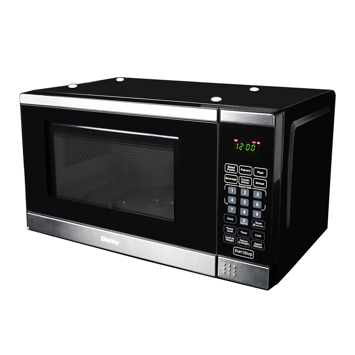 Danby Designer 0.7 cu. ft. Space Saving Under the Cupboard Microwave in Stainless Steel (DDMW007501G1)