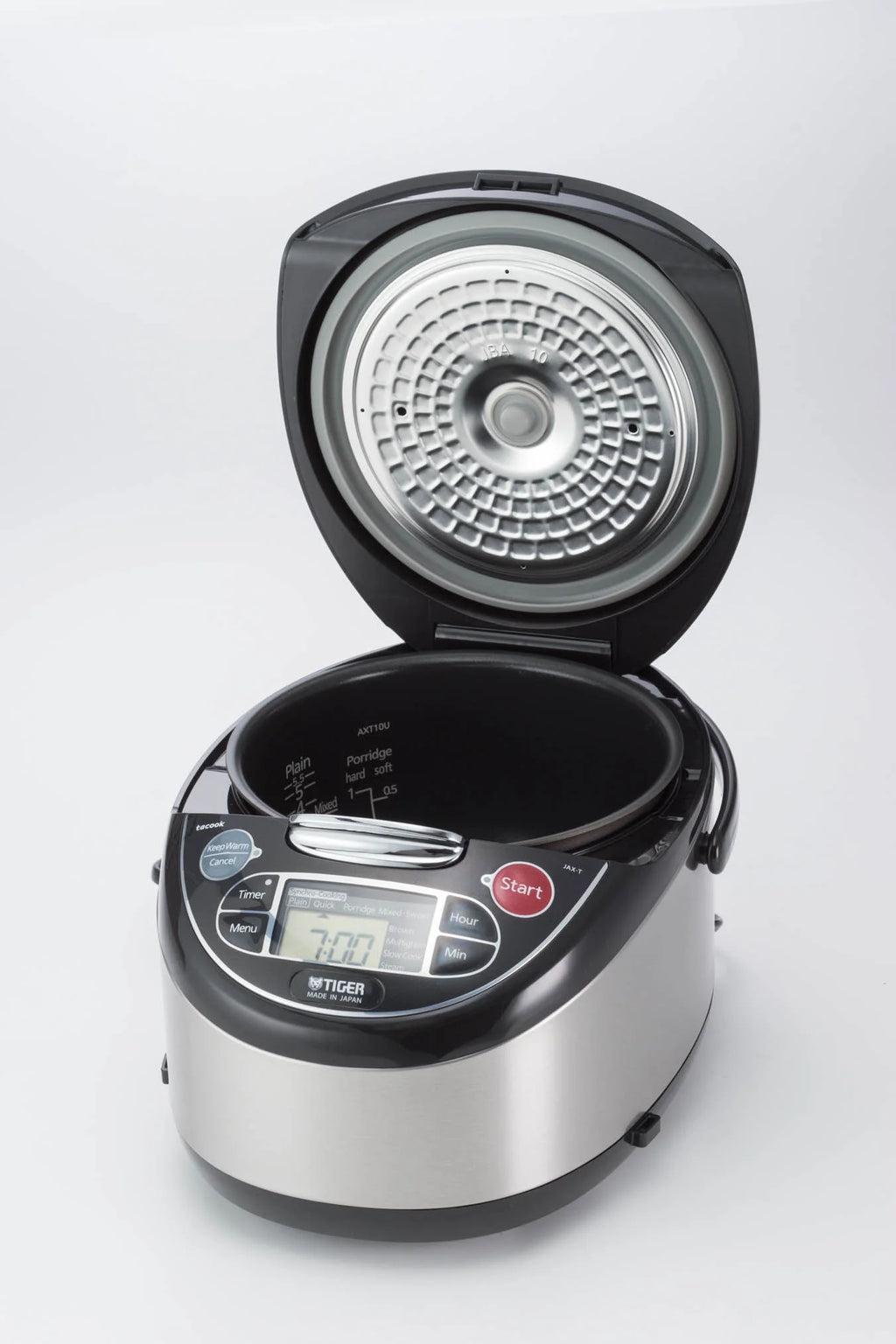 Tiger JAX-T10U-K 5.5-Cup (Uncooked) Rice Cooker and Warmer - Stainless Steel