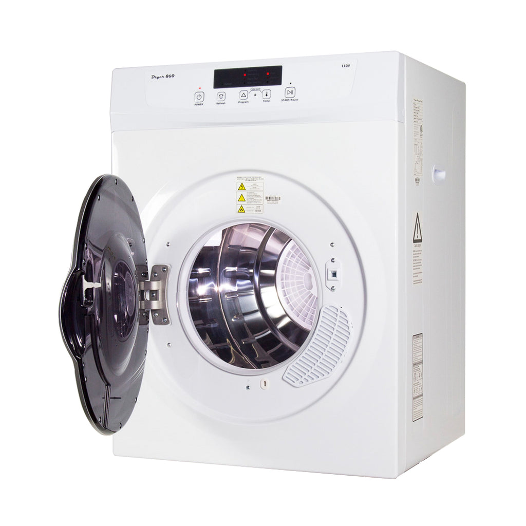 Equator 3.5 cu.ft. 110 V Front Load Compact Standard Vented Sensor Dry/Refresh in White