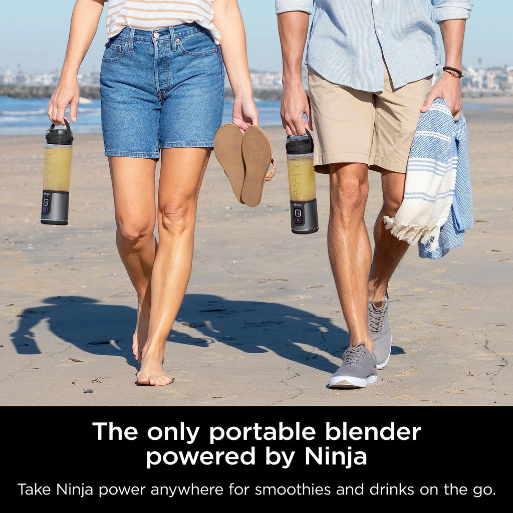Ninja Blast Portable Blender, Cordless, 18oz. Vessel, Personal Blender for Shakes & Smoothies, BPA Free, Leakproof Lid & Sip Spout, USB-C Rechargeable, Dishwasher Safe Parts, Metallic Purple,