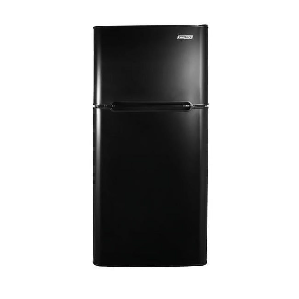 Conserv 19in BLACK Compact 2 Door Refrigerator 4.5cf Reversible Door 110V