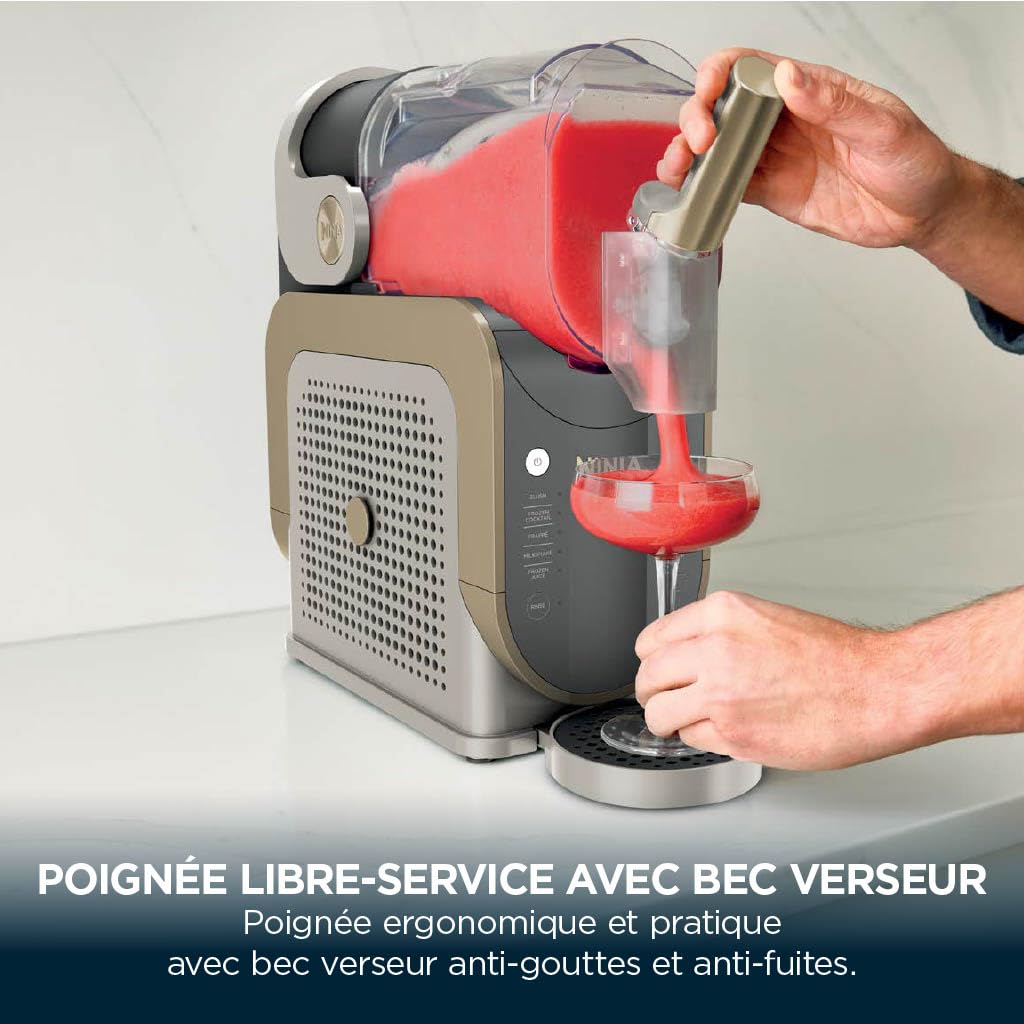 Ninja SLUSHi Machine à granités, Sans glace ni préparation FS301EUSTGD