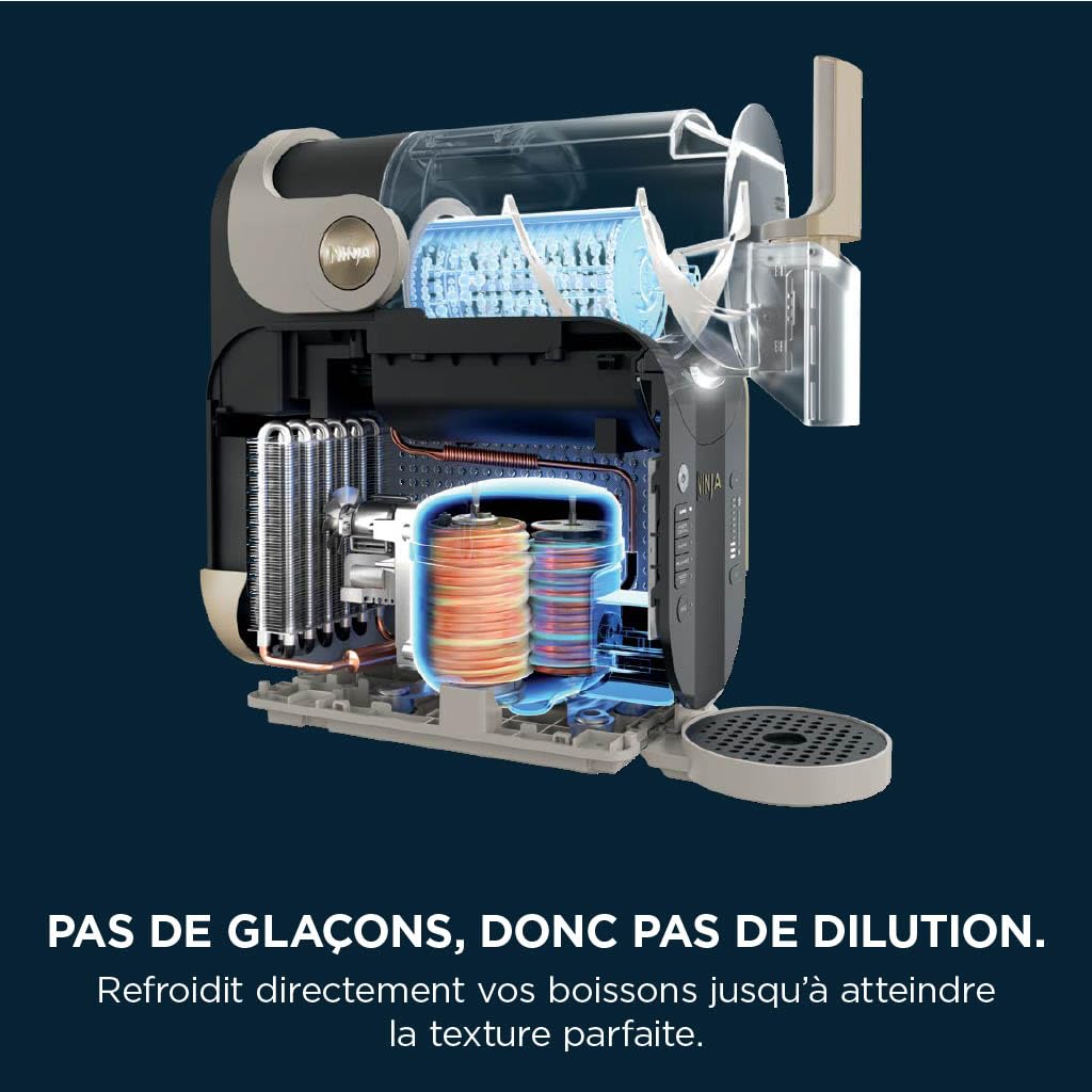 Ninja SLUSHi Machine à granités, Sans glace ni préparation FS301EUSTGD