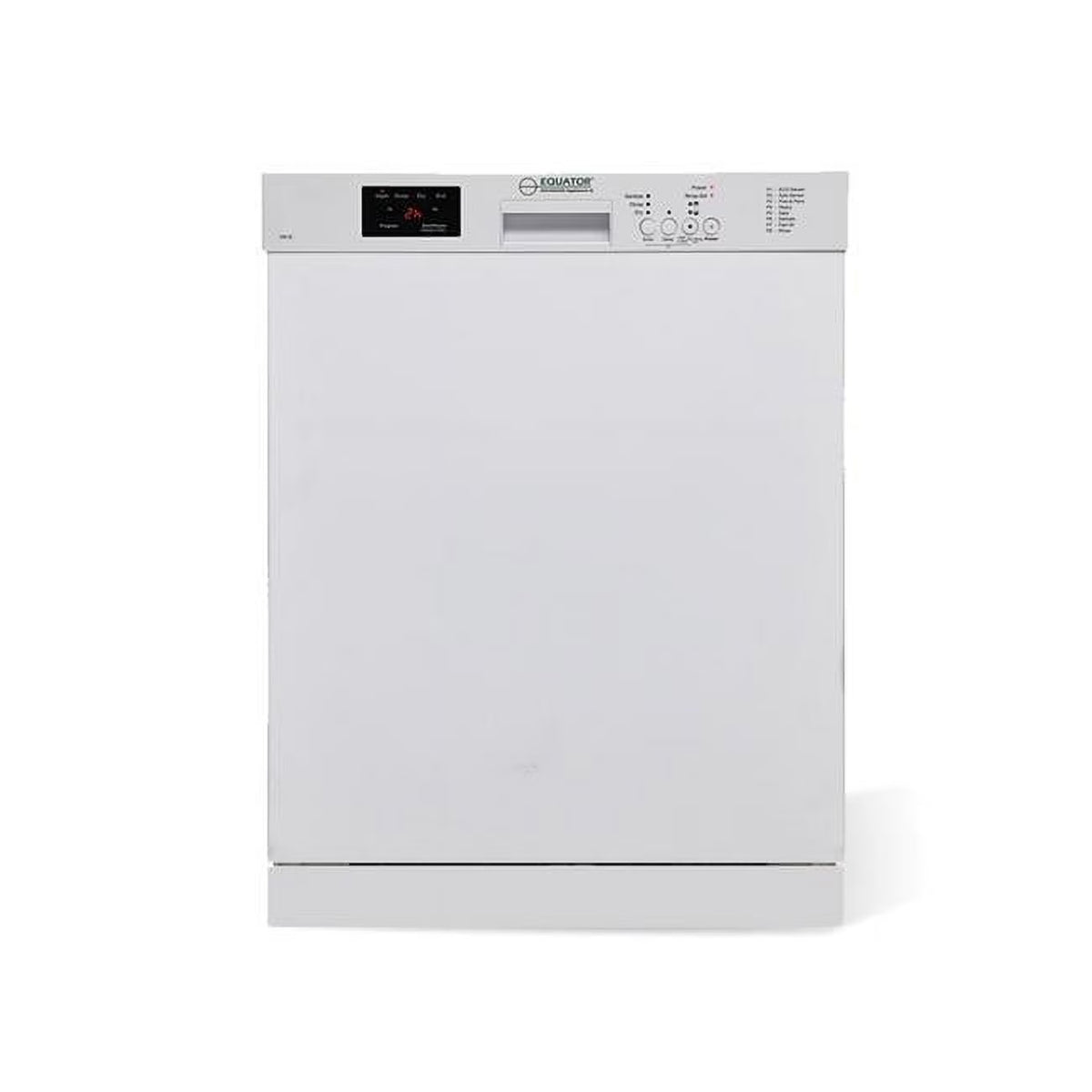 Equator Europe 24" Built in 14 place Dishwasher in Stainless