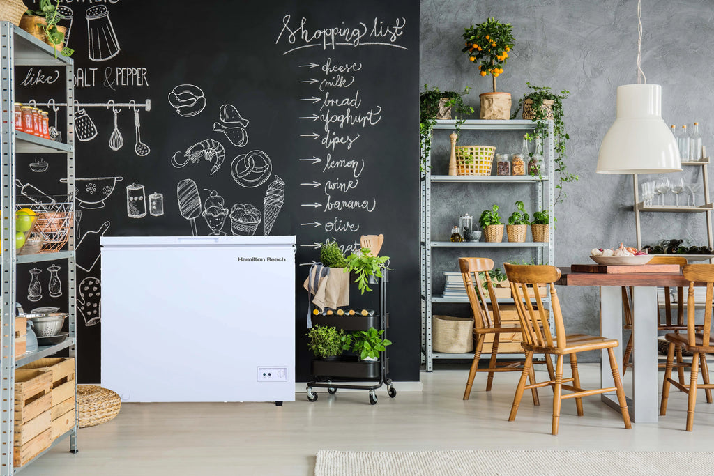 Hamilton Beach 5.0 Cu. Ft. Chest Freezer, White, HBFRF510