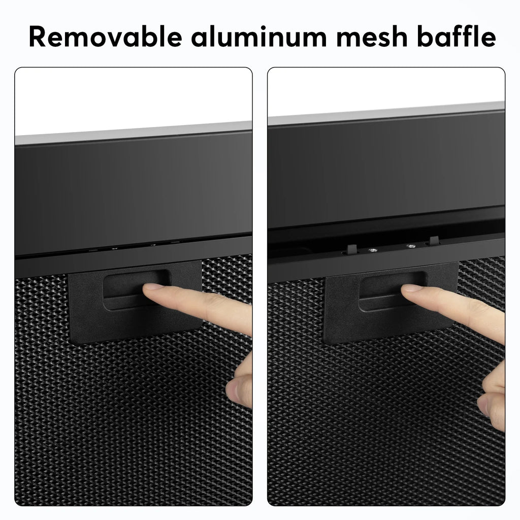 Tylza 30" 600 CFM Stainless Steel Kitchen Under Cabinet Range Hood with 2 x 2W LED Lights and 2 Replacement Charcoal Filter