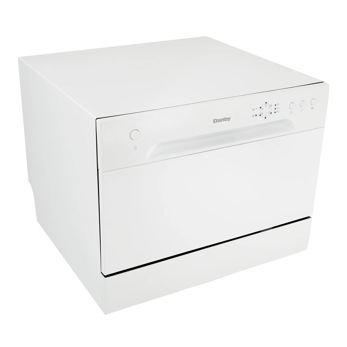 Danby 6 Place Setting Countertop Dishwasher in White (DDW621WDB)