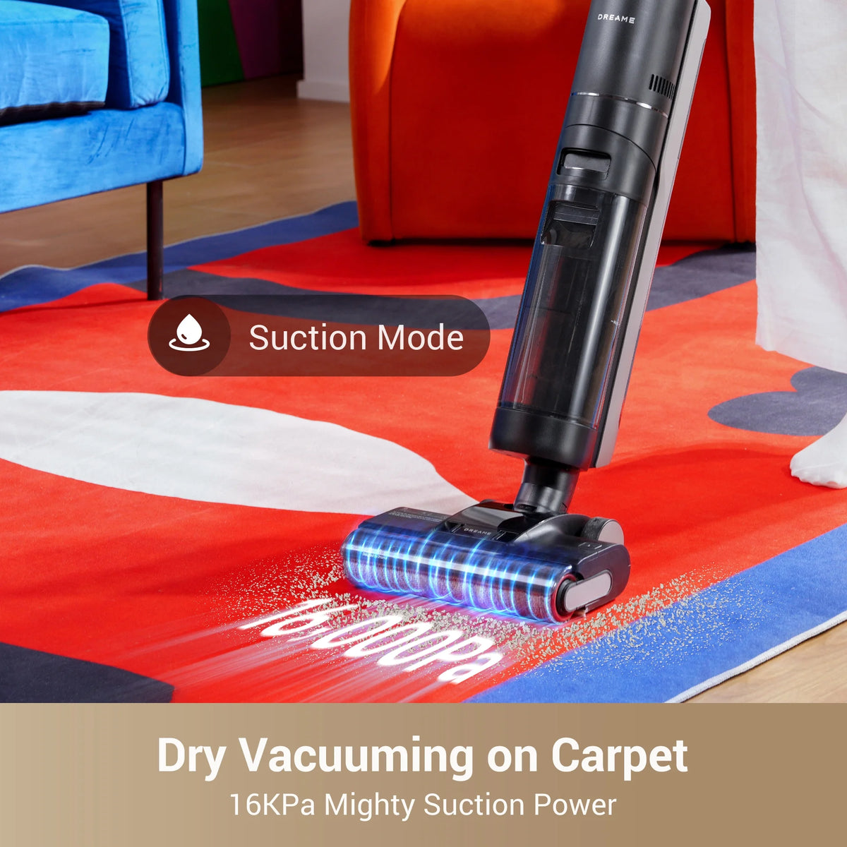 Dreame H12 Pro 900ml, 300W HP Wet Dry Vacuum Cleaner for Hard Floors with Accessories Included