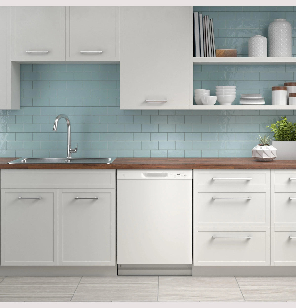 GE? Dishwasher with Front Controls