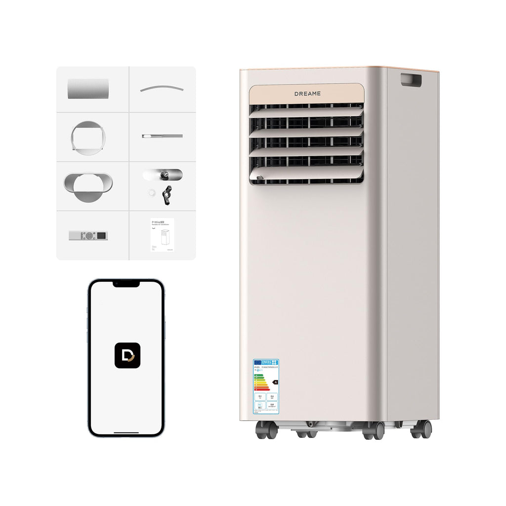 DREAME P-Wind10 Climatiseur mobile 3-en-1 9000 BTU