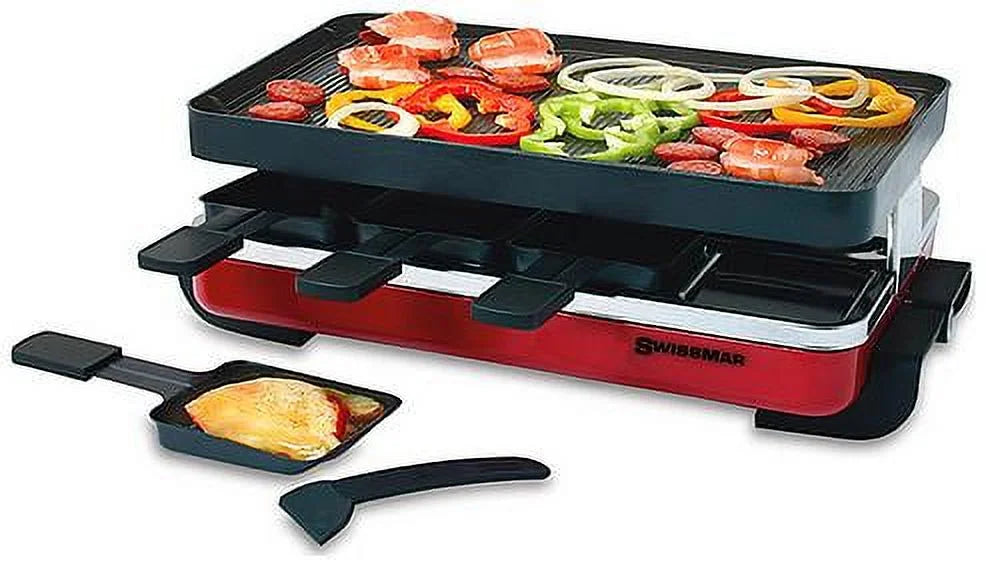 Swissmar Classic 1.2kW Grill Maker with Heat-Resistant Spatulas