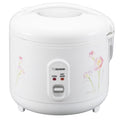 Zojirushi NS-RPC10FJ 5.5-Cup Electric Rice Cooker, White - Triple Heater, Easy One-Touch Operation