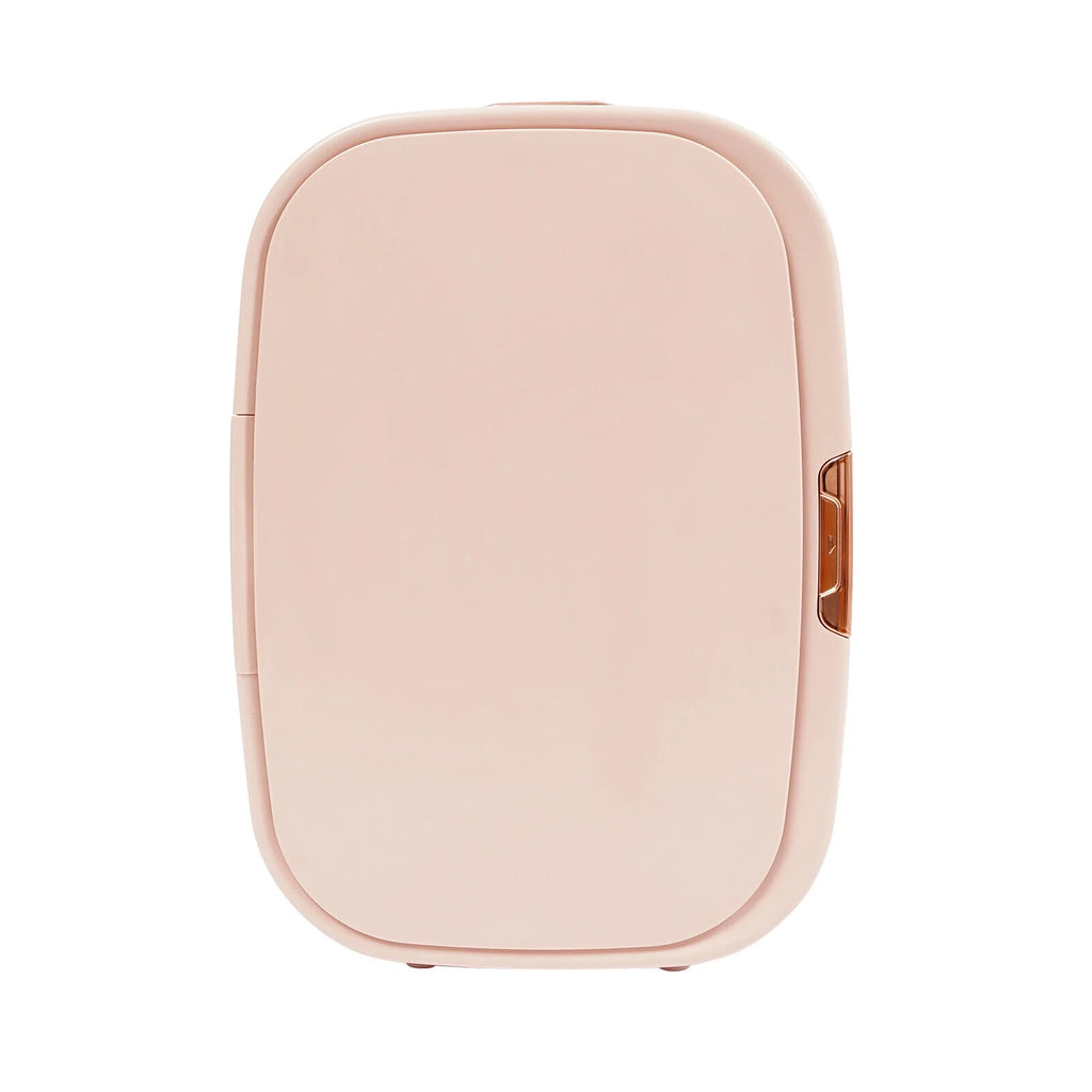 Mini Fridge, 12.68Qt Skincare Fridge, Portable Cooler and Warmer, Compact Refrigerator for Comestic Storage, Makeup, Lipstick, SkinCare, Bedroom, Office, Dorm (Pink)