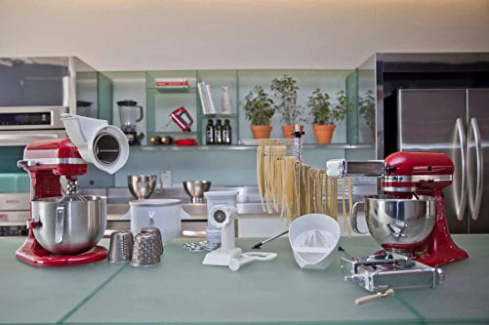 Restored Kitchenaid KPRA Pasta Roller and cutter for Spaghetti and Fettuccine (Refurbished)
