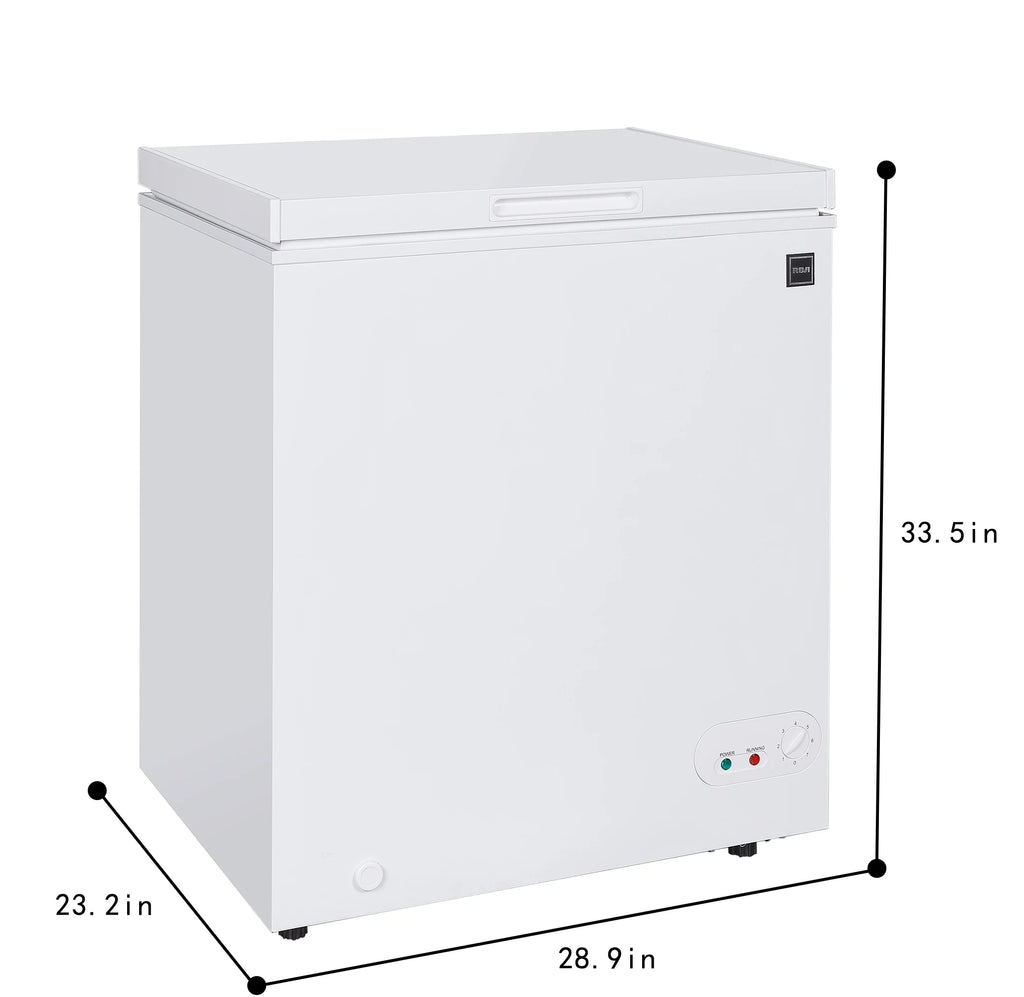 Arctic Chef 5.0 Cu ft Chest Freezer, White
