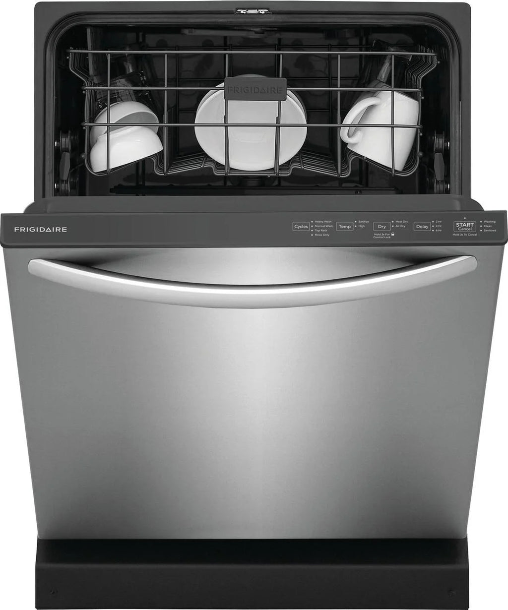 Frigidaire FDPH4316AS 24" Dishwasher, Energy Star Certified, Top Control, Stainless Steel