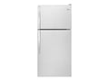 Whirlpool WRT318FZDM: Refrigerador con Congelador Superior de 30 Pulgadas de Ancho - 18 cu. ft - Acero Inoxidable.