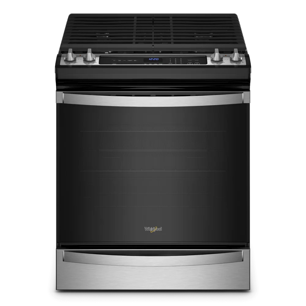 WHIRLPOOL WEG745H0LZ SLIDE IN GAS RANGE Stainless Steel