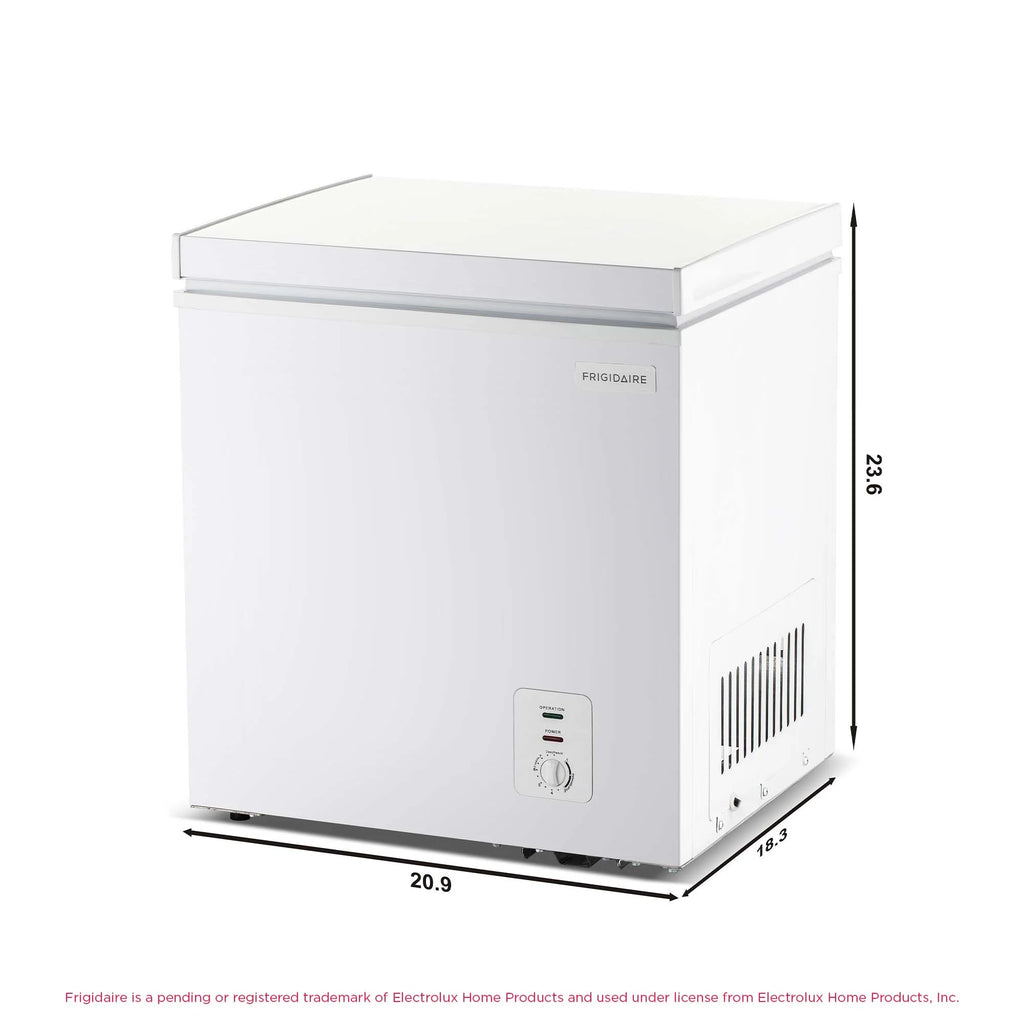 Frigidaire, 2.1 Cu. Ft. Chest Freezer, White