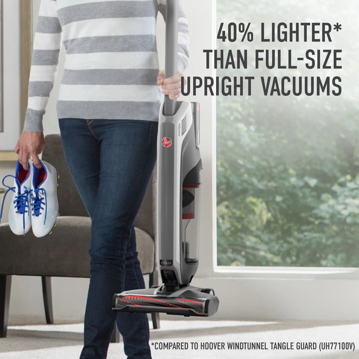 Hoover ONEPWR Evolve Pet Elite Cordless Upright Vacuum Cleaner, BH53801V, New