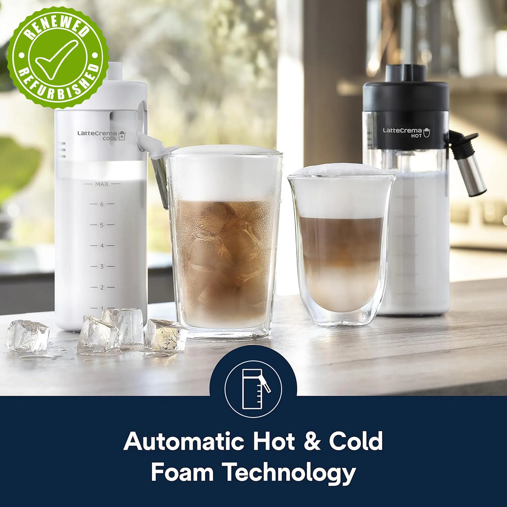 De'Longhi Eletta Explore Fully Automatic Espresso Machine with Cold Brew, ECAM45086S