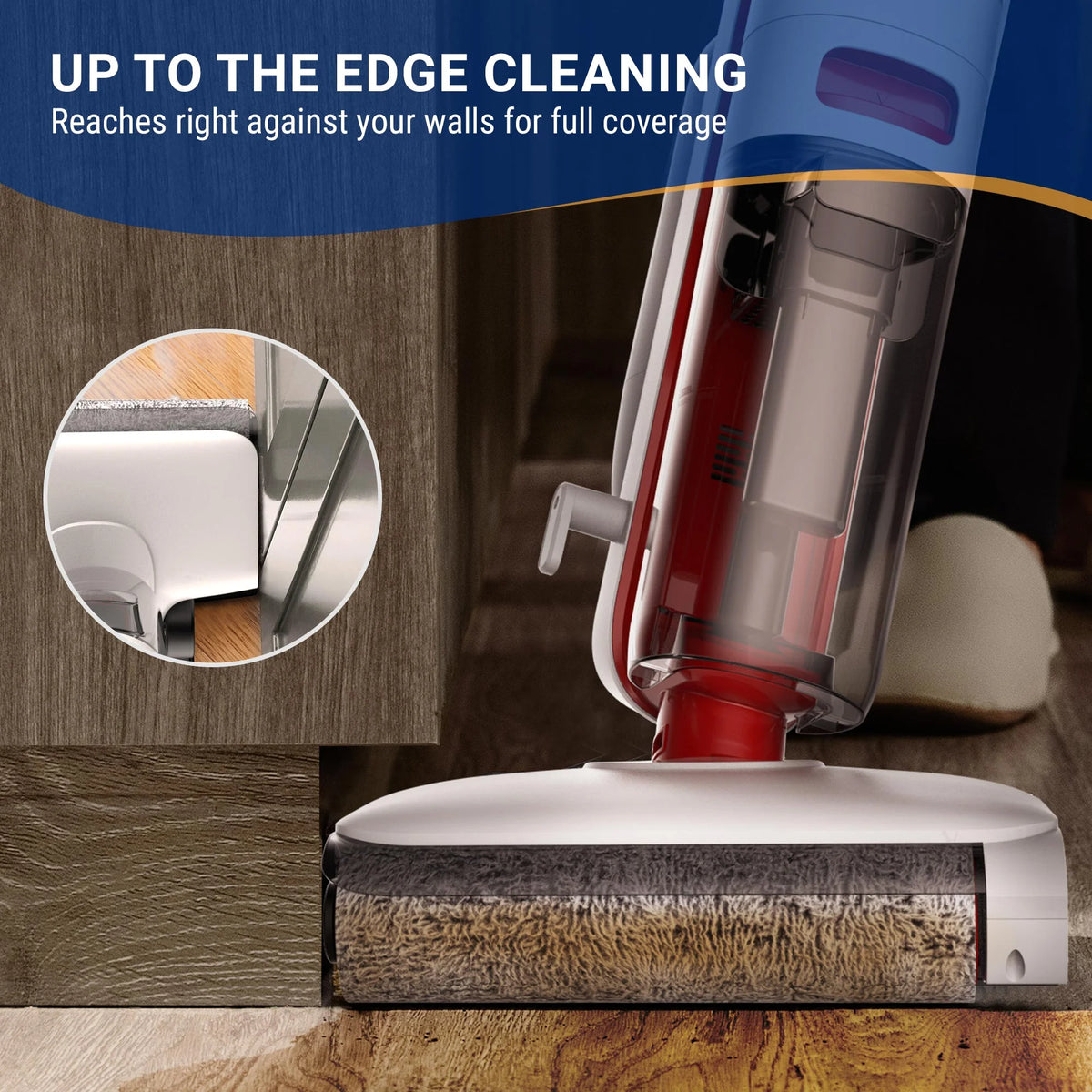 LiteVak Wash 3 in 1 Vacuum, Mop & Self Clean System by Tineco
