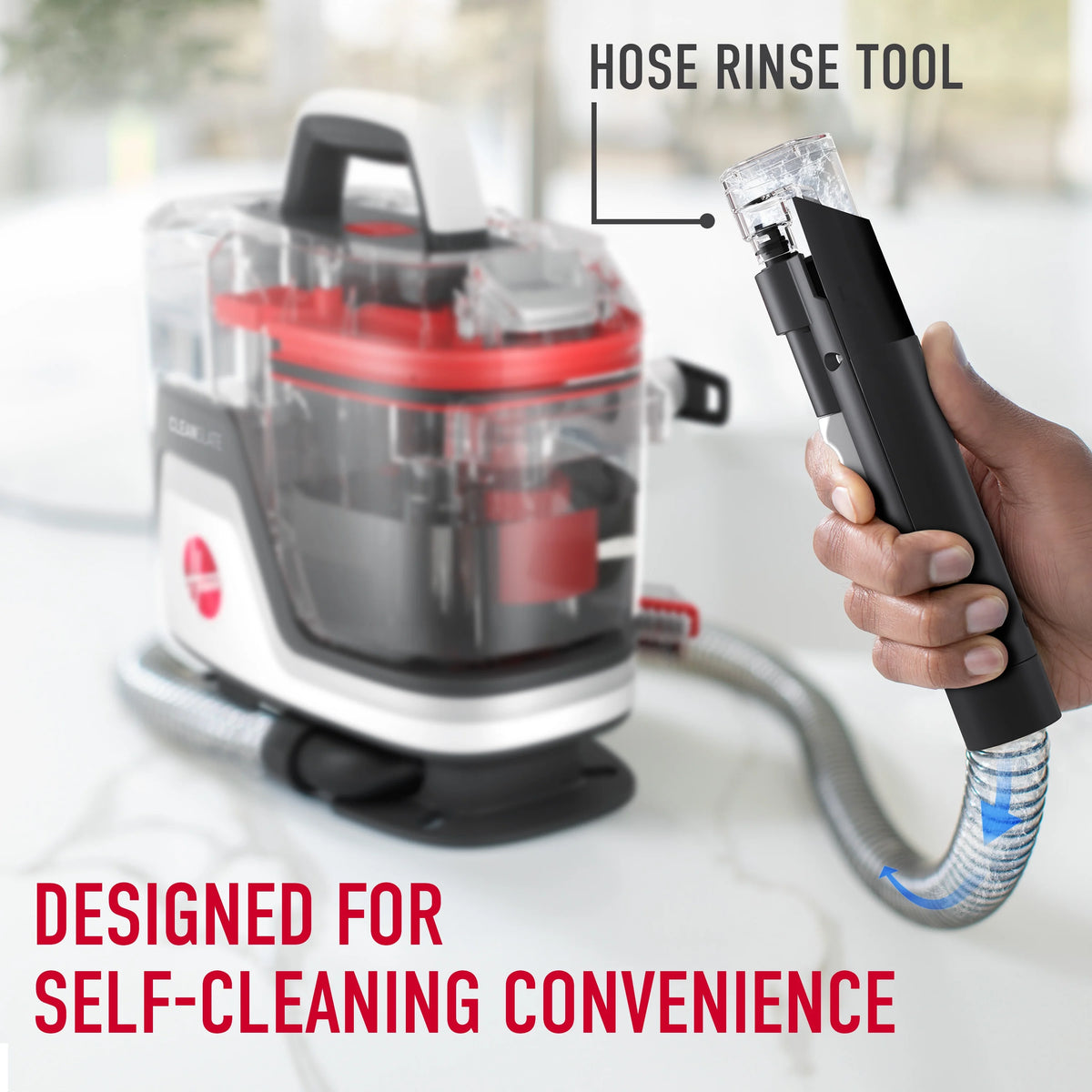 Hoover CleanSlate, Portable Spot Cleaner, for Carpet, Upholstery & Stairs, Pet Stain Removal, Lightweight, FH14010