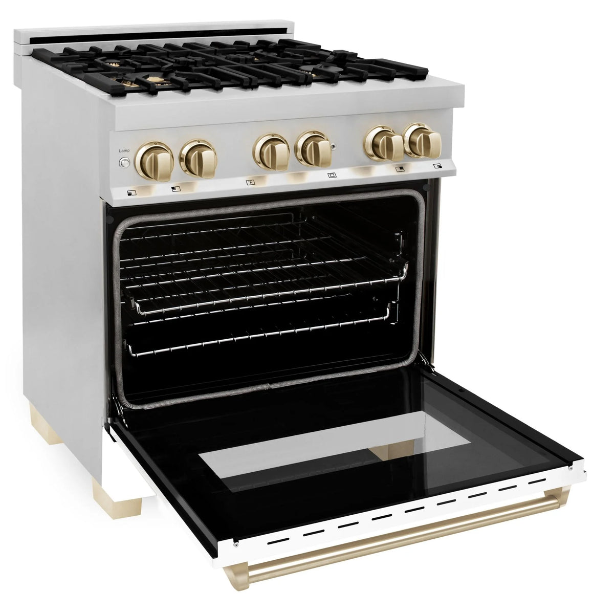 ZLINE KITCHEN AND BATH RAZ30CB professional gas range