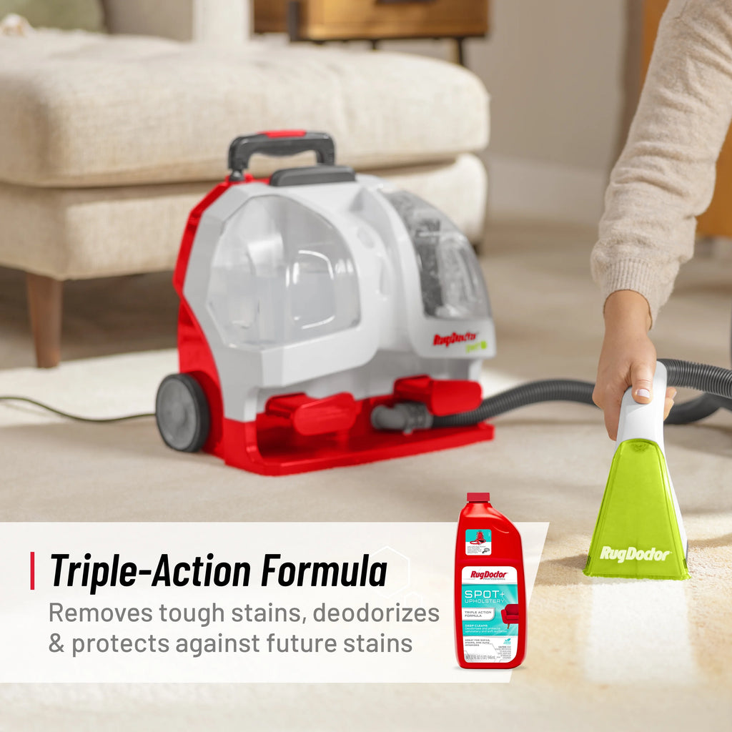 Rug Doctor Pet Portable Spot Cleaner, 2X Suction Power*, Lightweight Pet Carpet Cleaner Machine, Pro-Grade Power Removes Stains & Odors from Rugs, Carpets And Upholstery
