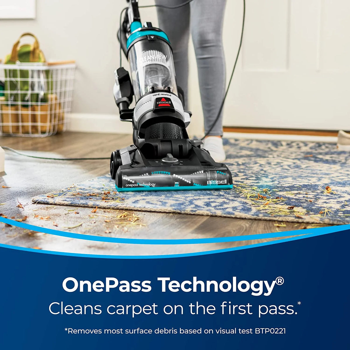BISSELL CleanView? Rewind Upright Vacuum Cleaner 3676