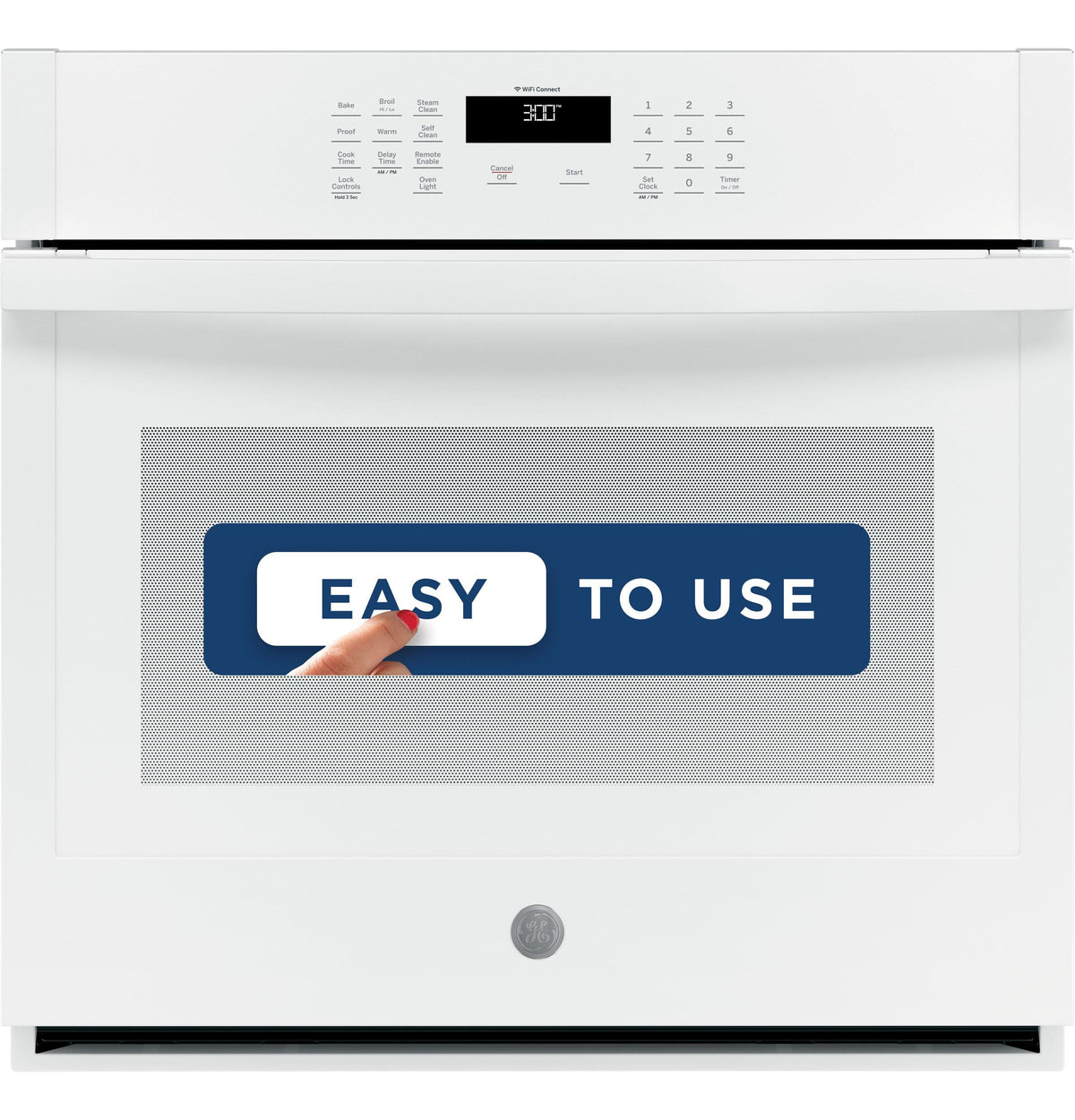 GE Single Wall Oven 30" 141.58L Electric Convection Oven in Stainless Steel