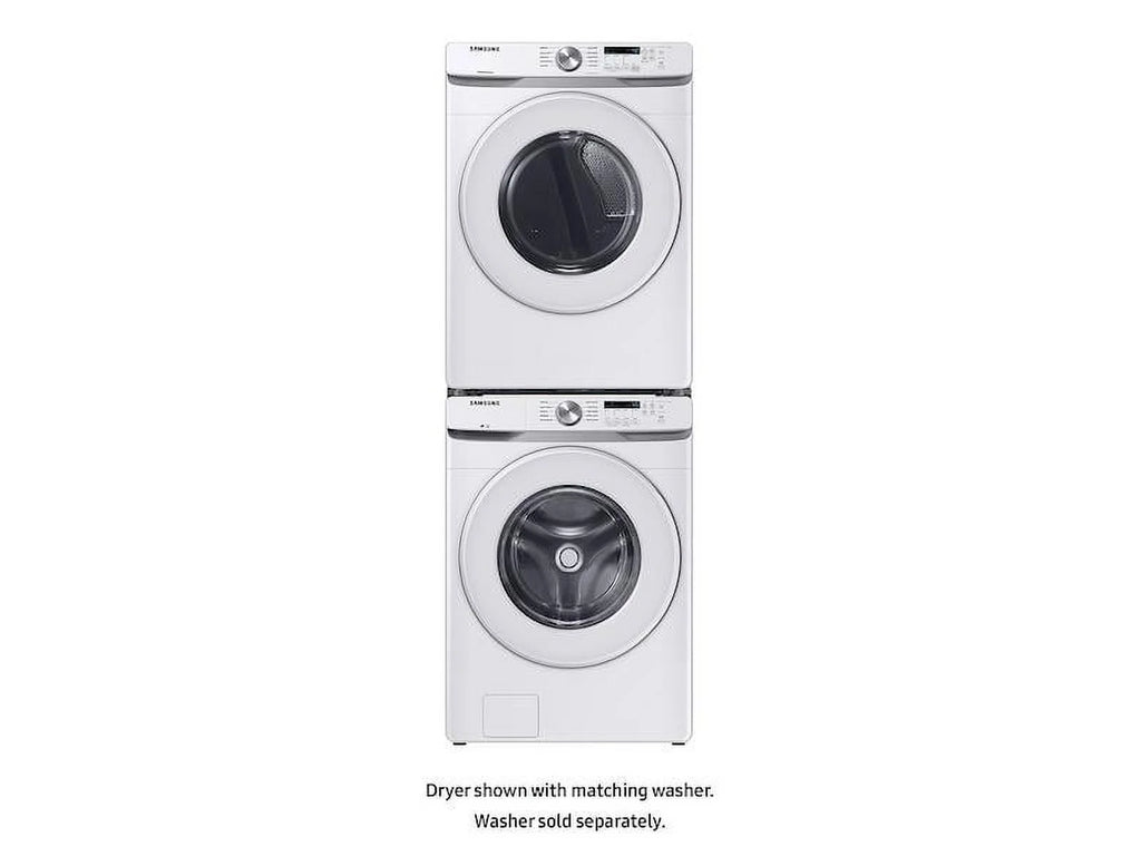 Samsung DVE45T6000W 7.5 Cu. Ft. Front Load Electric Dryer with Sensor Dry