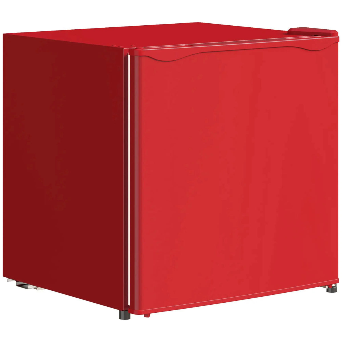 Resenkos 1.1 Cu.Ft Countertop Mini Freezer, Compact Upright Freezer with Removable Shelves, Red