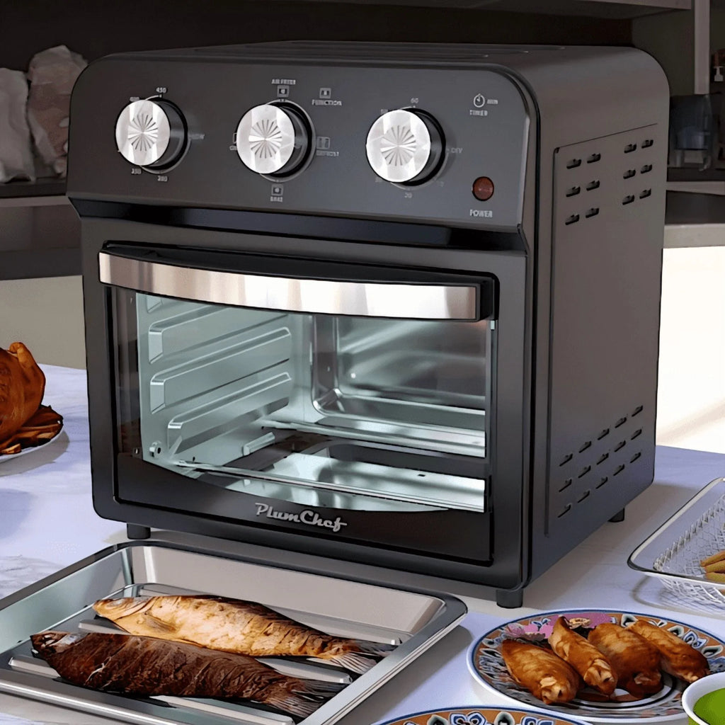 Segmart Air Fryers Oven, 5.3Qt Air Fryer with Viewing Window, 7 Presets, Digital Touchscreen, Dishwasher-Safe Basket, 1350W, Cream White
