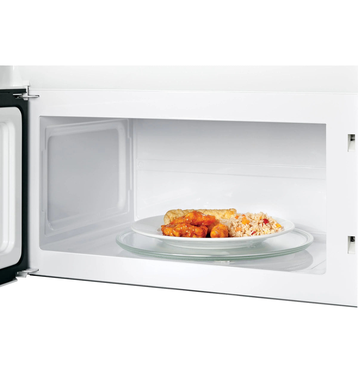 GE JVM3160RFSS 30 Over-the-Range Microwave Oven with 1.6 cu. ft. Capacity 2-Speed 300 CFM Venting in Stainless Steel
