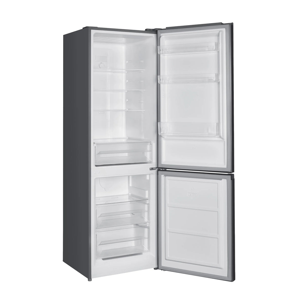 10.5 cu. ft. Bottom Freezer Refrigerator with Adjustable Cooling Zones, Reversible Doors in Stainless Steel