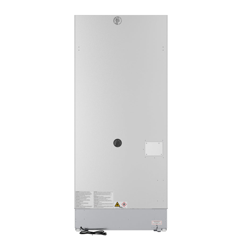 36 In. Panel Ready French Door Refrigerator With Ice maker, water dispenser, Frost Free . 19.6 total cubic feet