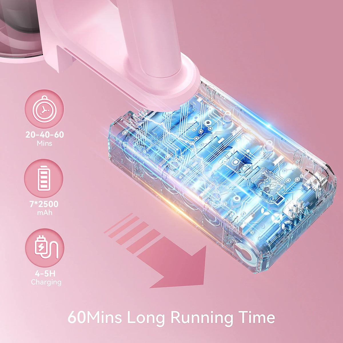 INSE Cordless Vacuum Cleaner, 6 in 1 Powerful Suction Stick ?Vacuum for Home Hardfloor Carpet Pet Hair, S11 Pro