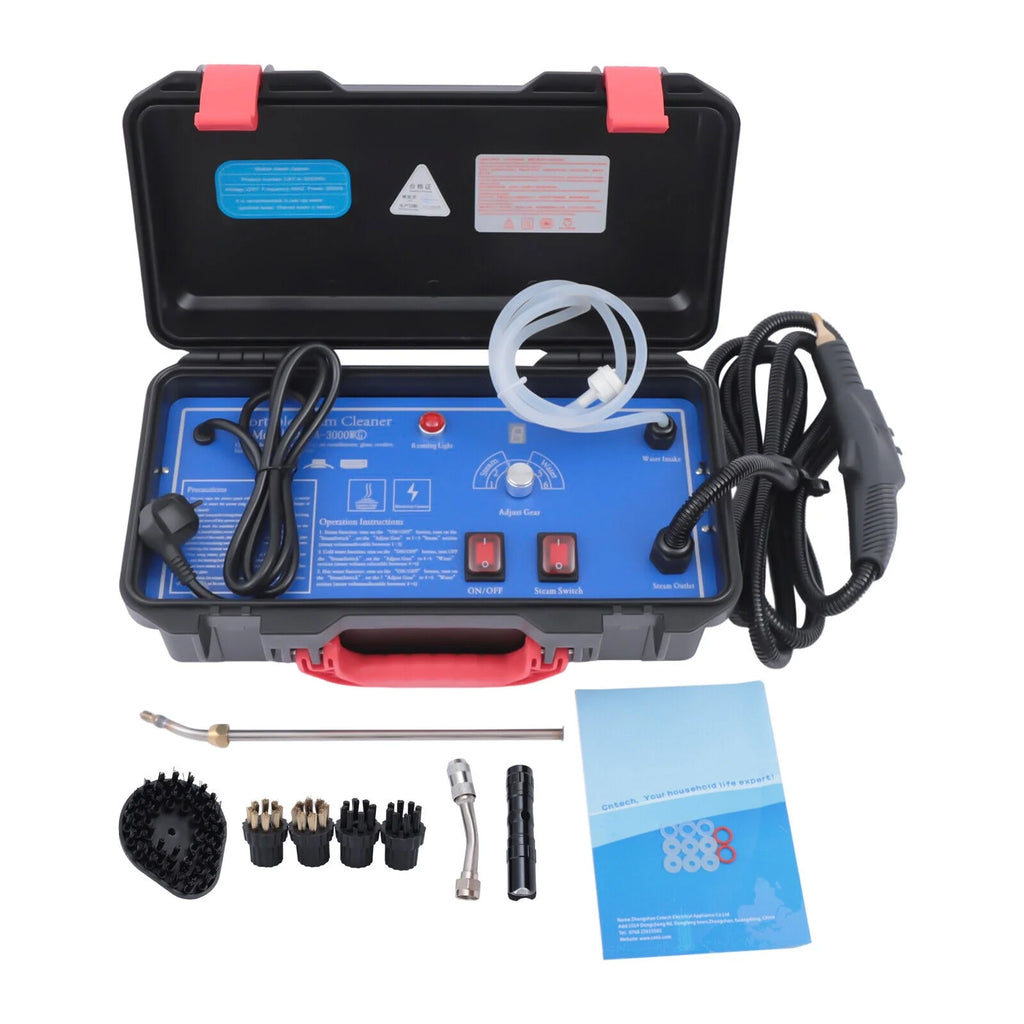 Vehicle Car Detailing Steam Cleaner High Pressure Dirt Removal Cleaning Machine