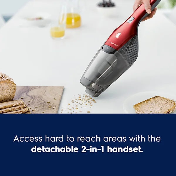 Electrolux Ergorapido Pet Cordless 2-in-1 Vacuum for Pet Hair Removal