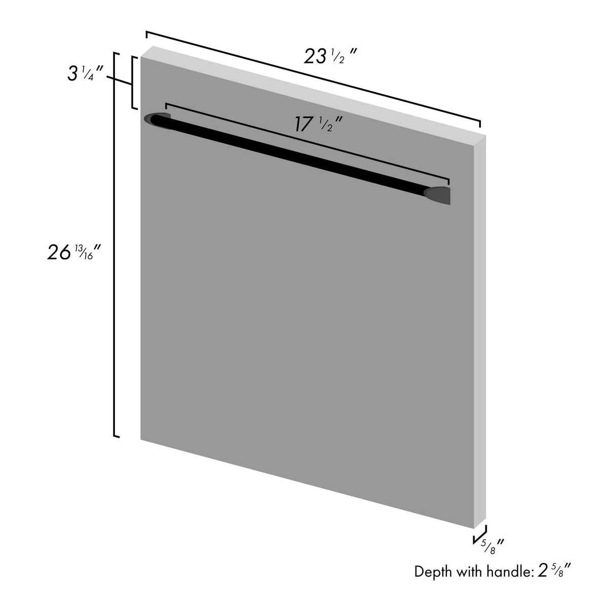 ZLINE DW-HH-H-24  Euro Style Dishwasher
