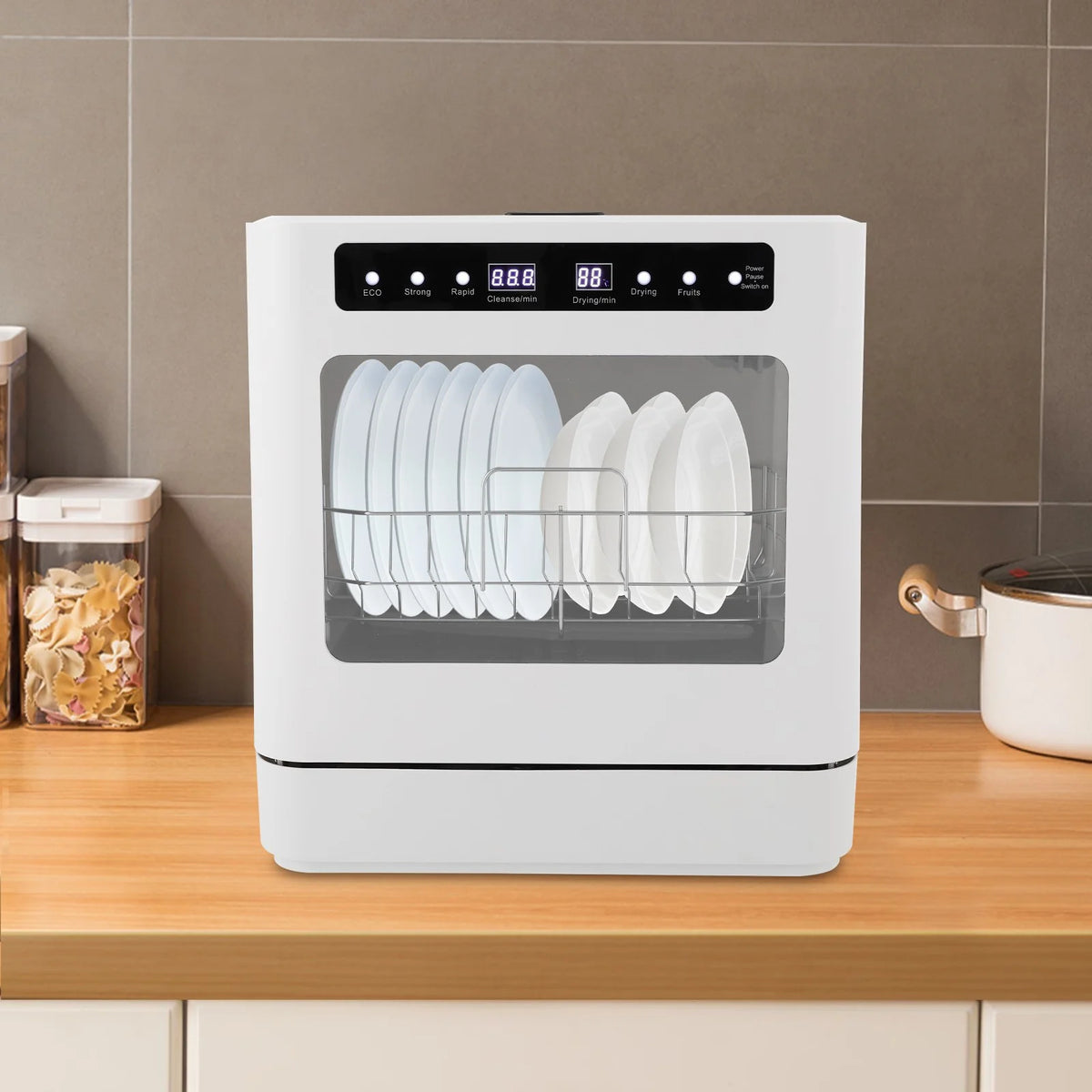 Portable Mini Dishwasher, Countertop Dishwasher, Household Mini Dishwasher