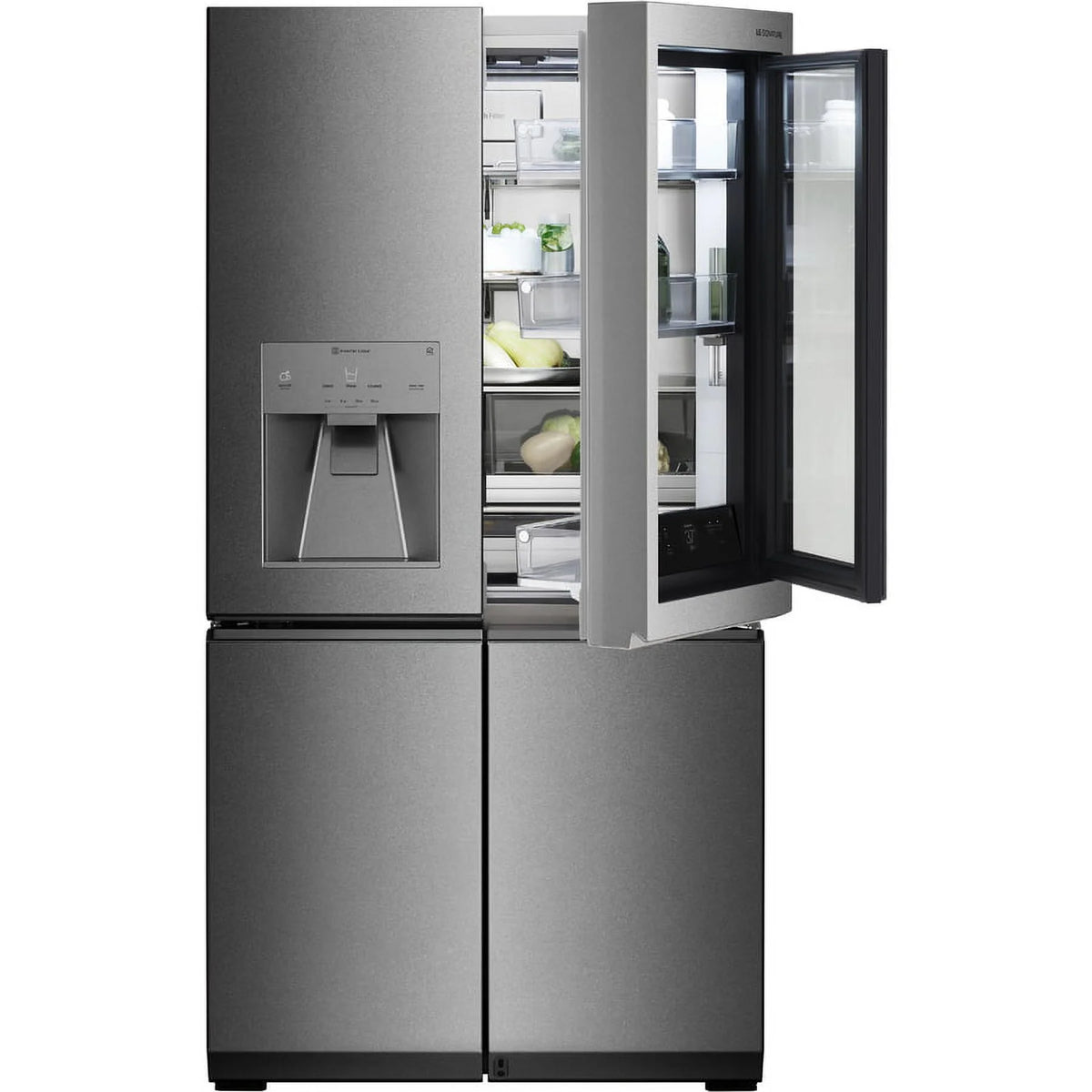 LG Freestanding French Door Refrigerator, Gray
