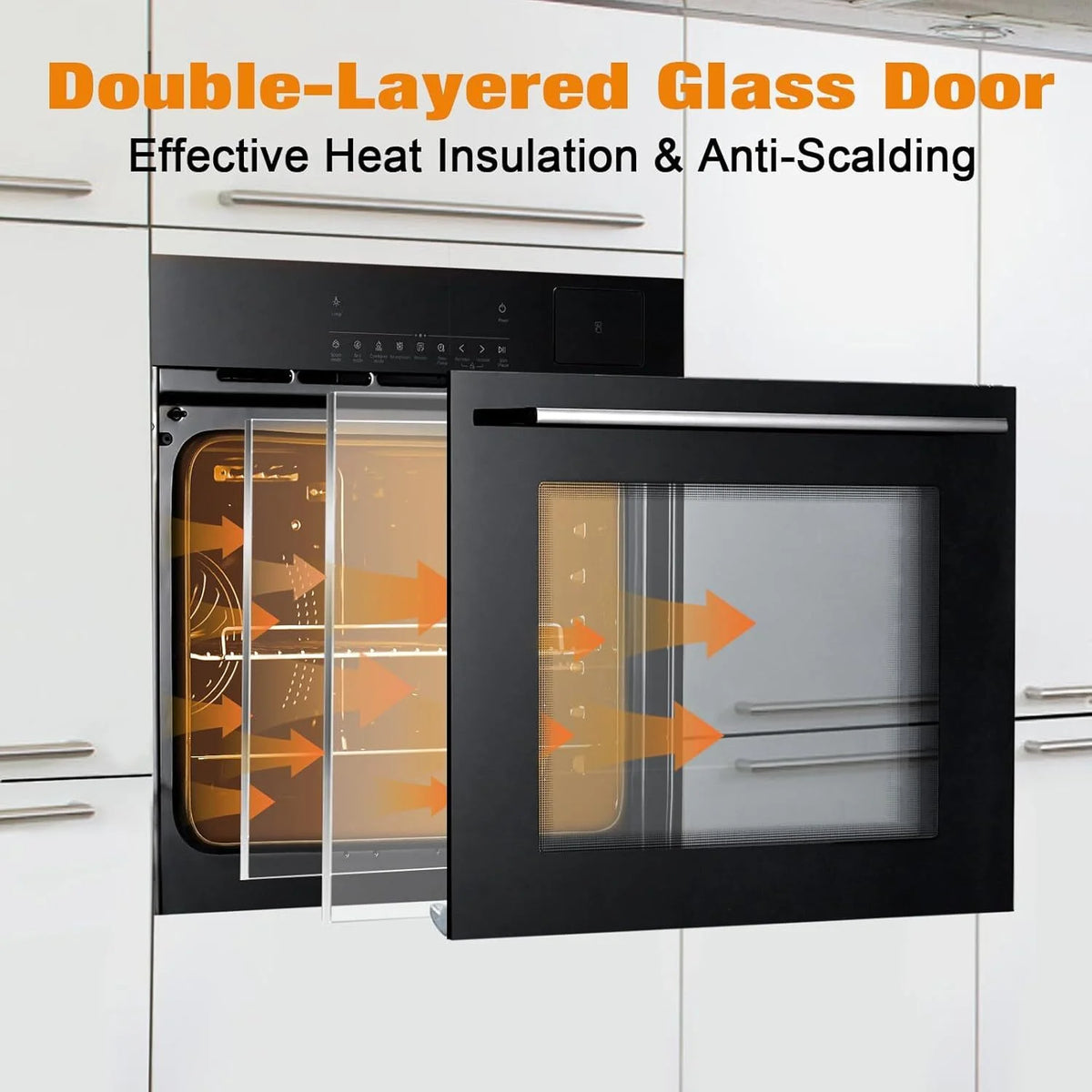 24" Single Wall Ovens, with 2.5 Cu.ft., 3000W 240V