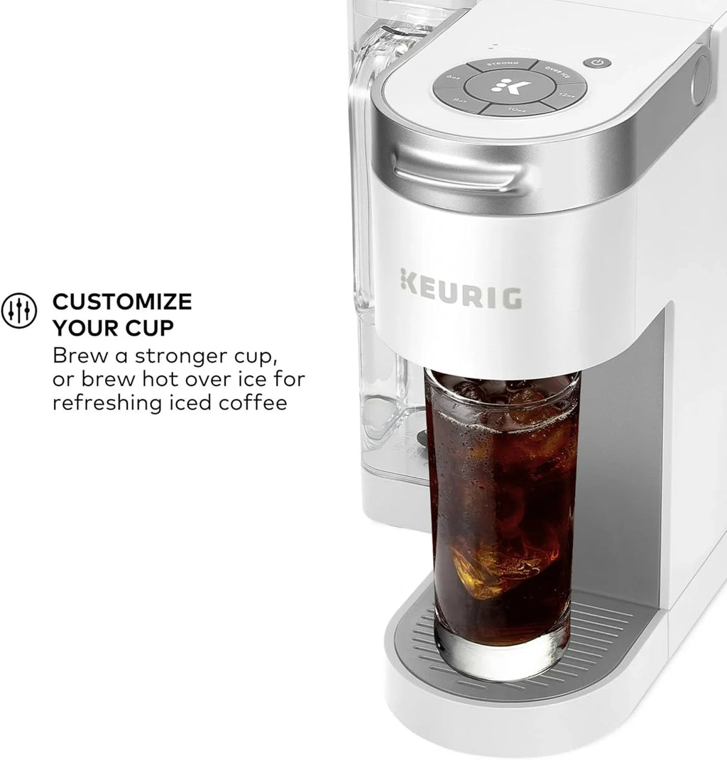 Restored Keurig KSK910WH K-Supreme Single Serve K-Cup Pod Coffee Maker, White (Refurbished)
