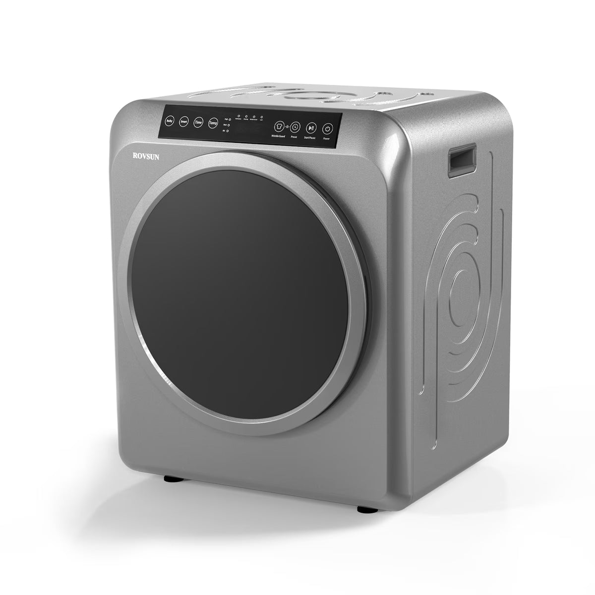 VINGLI Portable Clothes Dryer 3.5 Cu.Ft 1300W White Electric Tumble Dryer